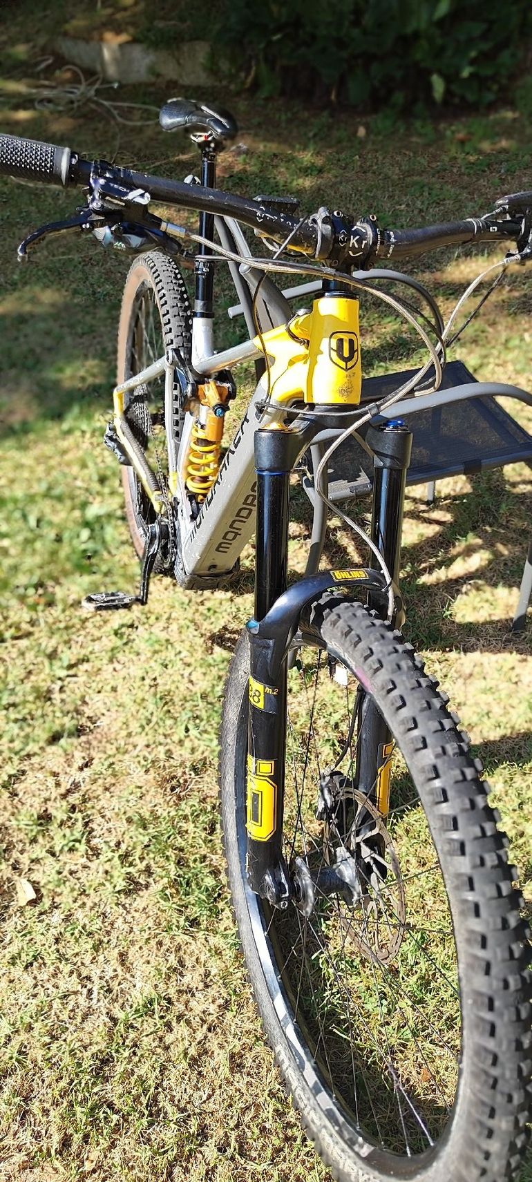 Used Mondraker LEVEL RR 2022 2022 Mountainbike, Light Gray, 29 — image 5 of 8