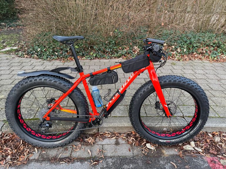 Used Specialized Fatboy 2018 2018 Mountainbike, Orange, 26 — image 3 of 3