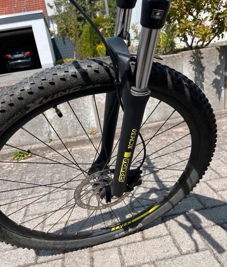 Used Corratec CX5 2021 Mountainbike, Black — image 8 of 13