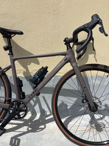 CUBE NUROAD, ONE 2025 2025 Road & Gravel usato, Grigio chiaro — immagine 7 di 7