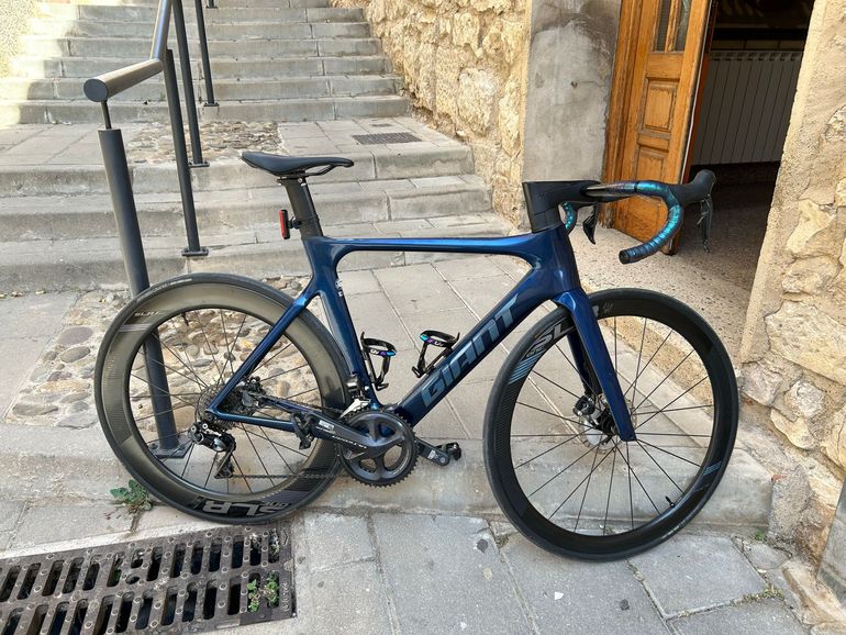 Giant Propel Advanced 1 Disc 2021 2021 Road & Gravel usato, Blu — immagine 7 di 8