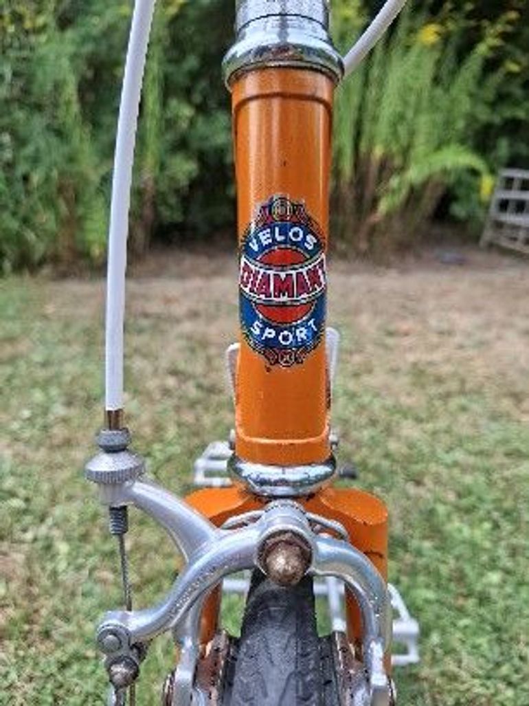 Used Diamant Special Sprinter 1970 1970 Road & Gravel, Orange — image 9 of 13