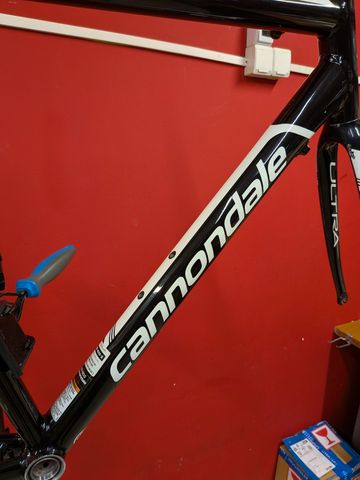 Gebrauchtes Cannondale CAAD 8 Frameset Frameset 2015 Road & Gravel, Schwarz — Bild 2 von 21