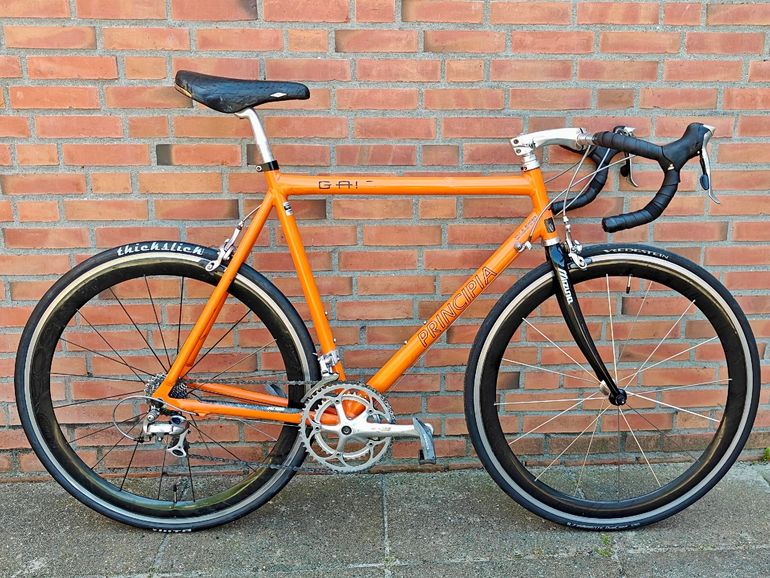 Used Principia Custom Shimano 105 1999 Road & Gravel, Orange — image 2 of 17