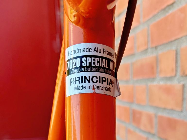 Used Principia Custom Shimano 105 1999 Road & Gravel, Orange — image 11 of 17