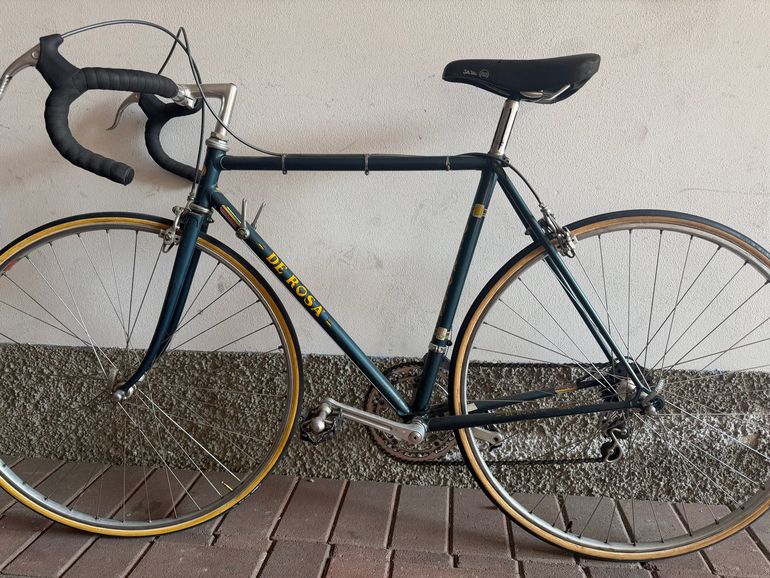 Used De Rosa Professional Anni 70 1970 Road & Gravel, Blue — image 2 of 13