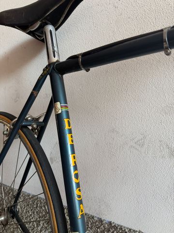 Used De Rosa Professional Anni 70 1970 Road & Gravel, Blue — image 9 of 13