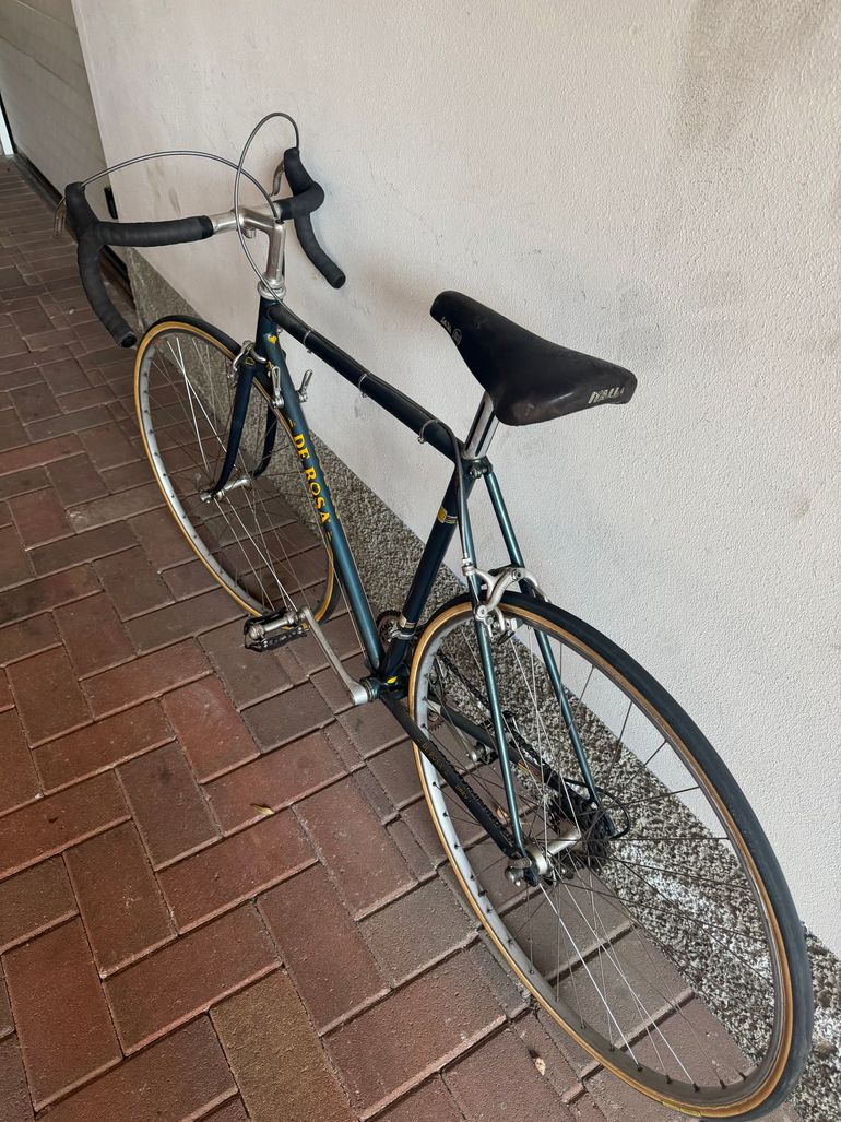 Used De Rosa Professional Anni 70 1970 Road & Gravel, Blue — image 5 of 13