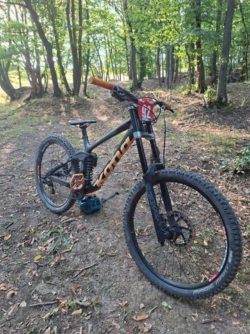 Used Kona Operator 2018 2018 Mountainbike, Light Gray — image 4 of 11