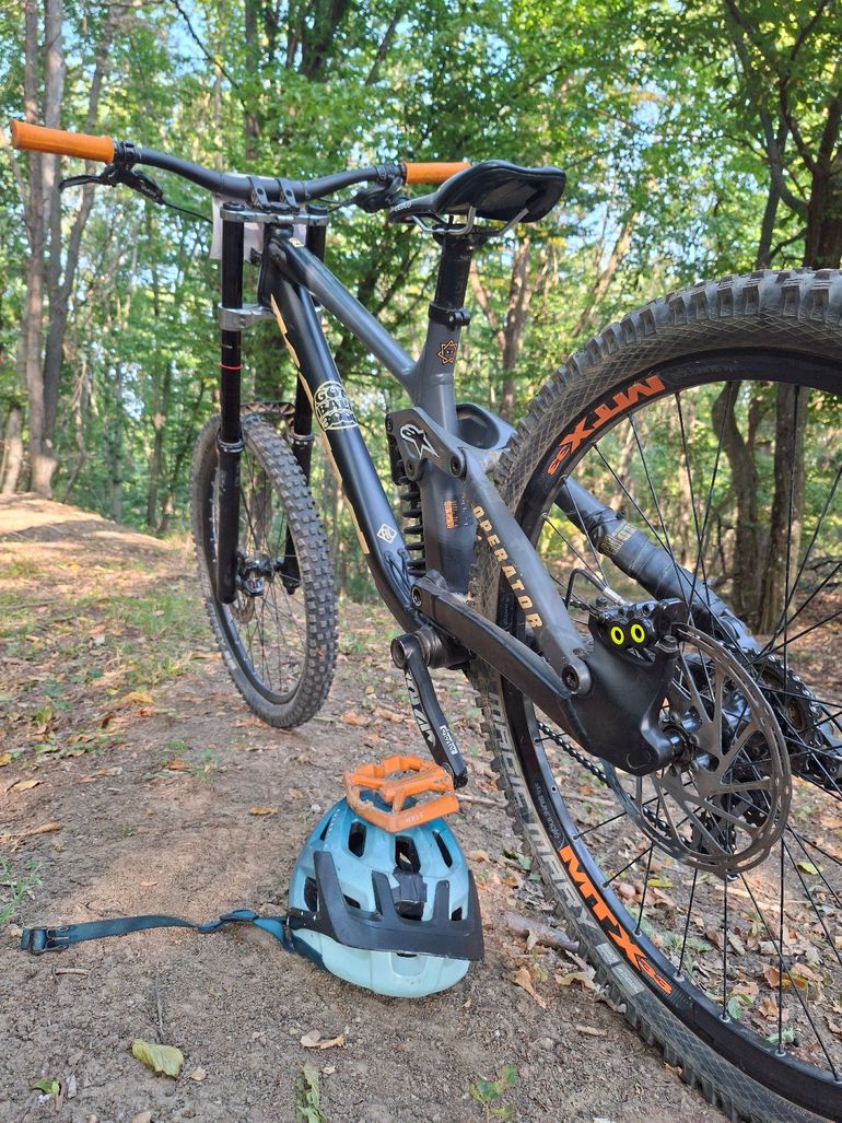 Used Kona Operator 2018 2018 Mountainbike, Light Gray — image 8 of 11