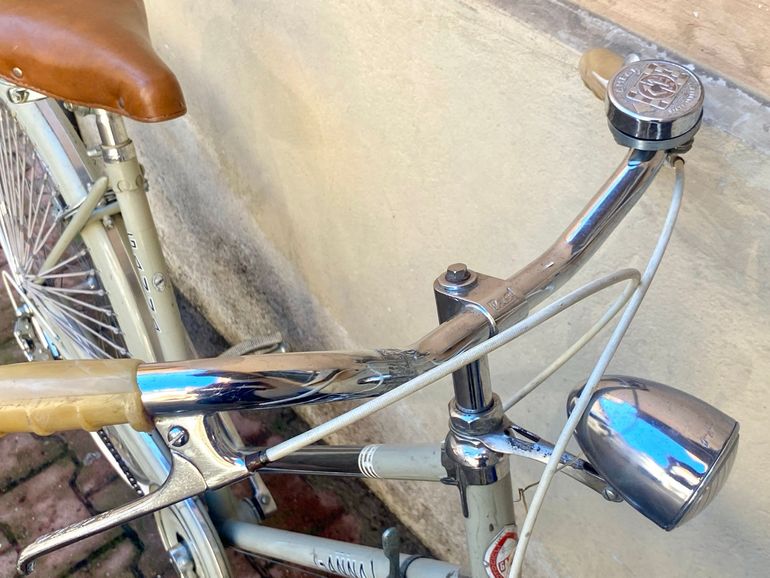 Used Ganna Italian handmade Sportstourer ‘70s Vintage 1975 Urban, Light Gray — image 12 of 20