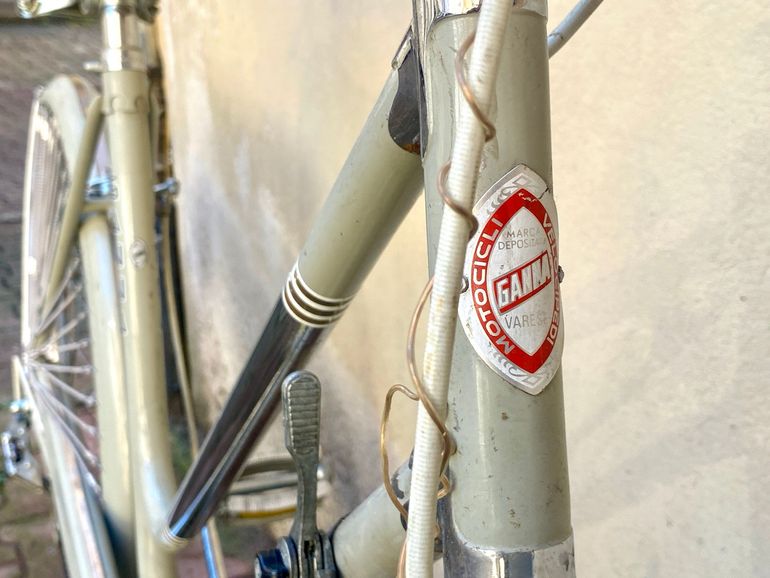 Used Ganna Italian handmade Sportstourer ‘70s Vintage 1975 Urban, Light Gray — image 5 of 20
