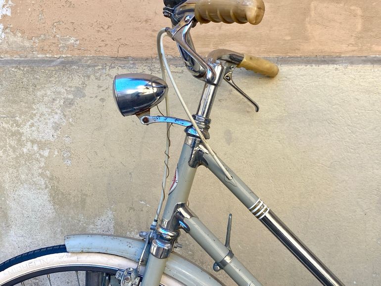 Used Ganna Italian handmade Sportstourer ‘70s Vintage 1975 Urban, Light Gray — image 16 of 20