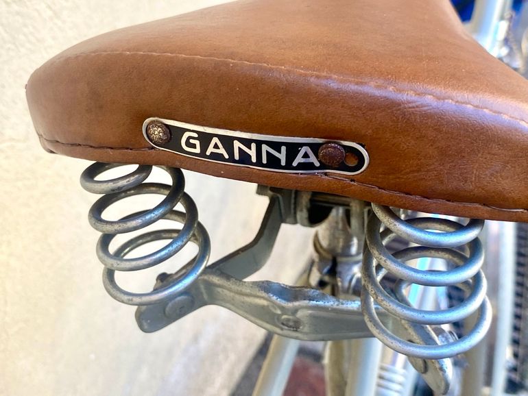 Used Ganna Italian handmade Sportstourer ‘70s Vintage 1975 Urban, Light Gray — image 13 of 20