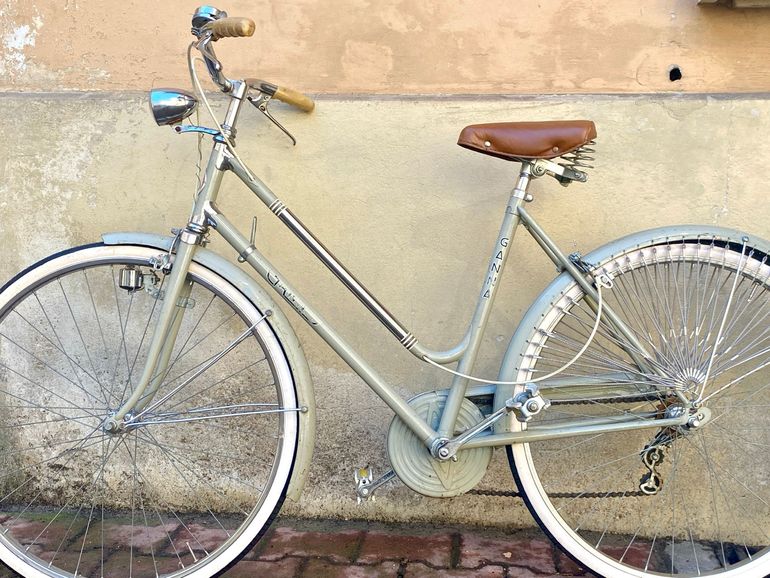 Used Ganna Italian handmade Sportstourer ‘70s Vintage 1975 Urban, Light Gray — image 15 of 20