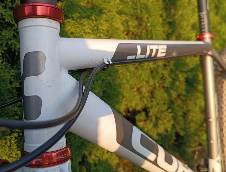 Used CUBE Elite HPT Frameset 2009 Mountainbike, Light Gray — image 6 of 6