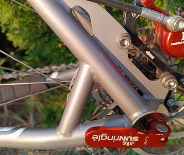 Used CUBE Elite HPT Frameset 2009 Mountainbike, Light Gray — image 2 of 6
