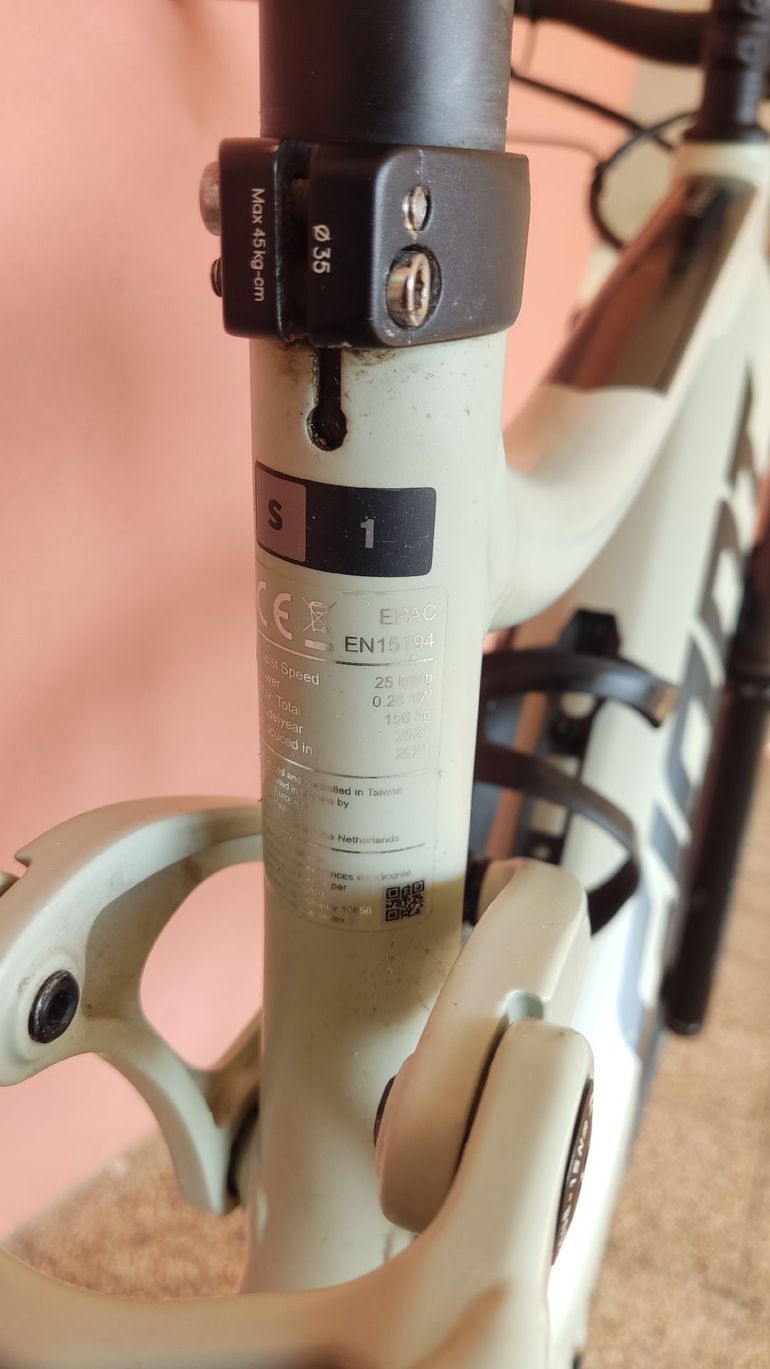 Used Giant Stance SRAM SX Eagle 2021 Mountainbike, White — image 4 of 8