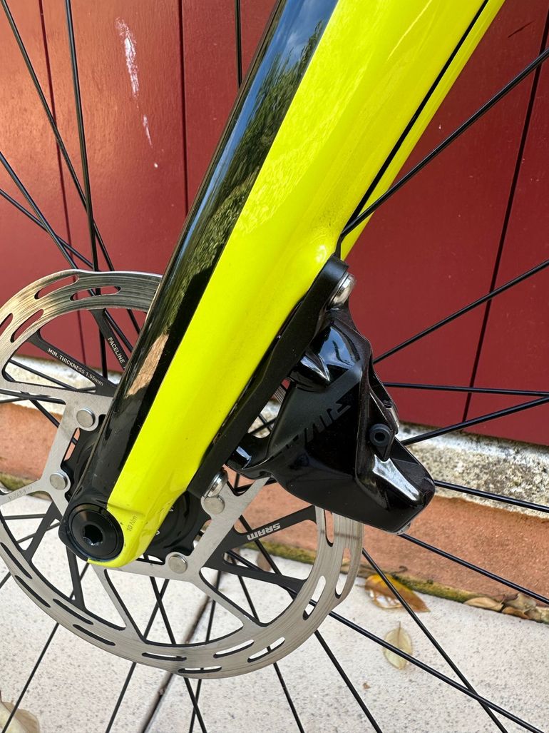 Used BMC Roadmachine 01 AMP X TWO 2023 2023 Road & Gravel, Orange — image 12 of 15
