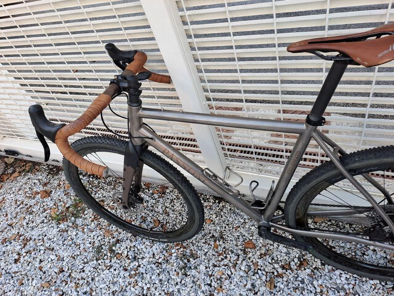 Used IS Passoni Custom Campagnolo Ekar 2025 Road & Gravel, Light Gray — image 2 of 15
