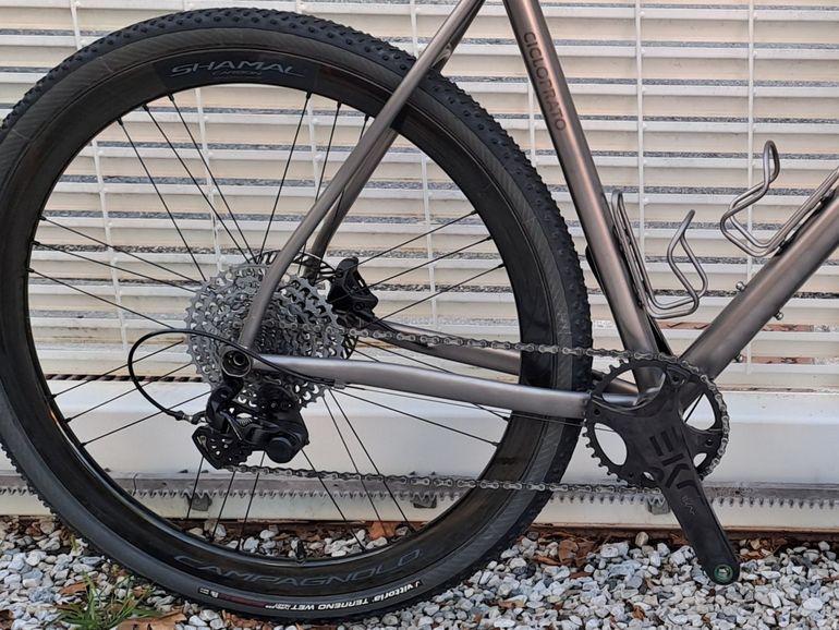 Used IS Passoni Custom Campagnolo Ekar 2025 Road & Gravel, Light Gray — image 3 of 15