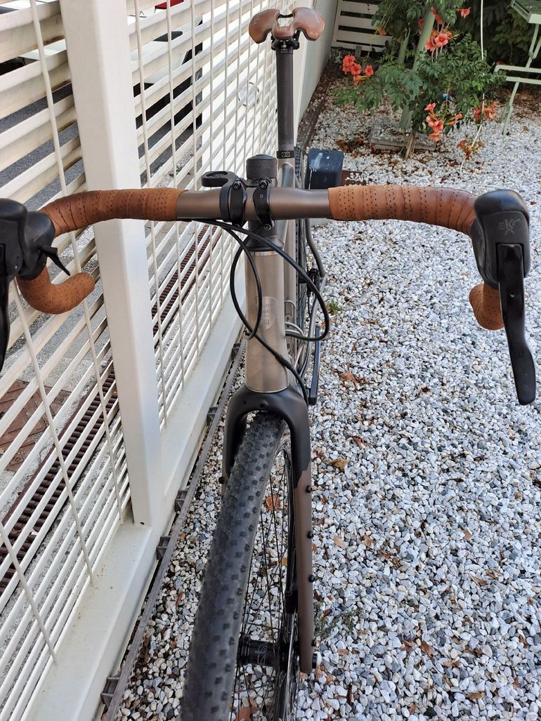 Used IS Passoni Custom Campagnolo Ekar 2025 Road & Gravel, Light Gray — image 8 of 15