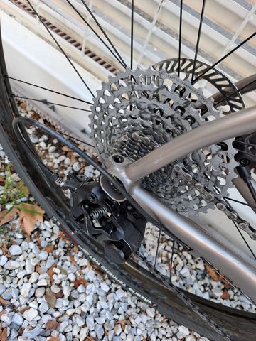Used IS Passoni Custom Campagnolo Ekar 2025 Road & Gravel, Light Gray — image 10 of 15