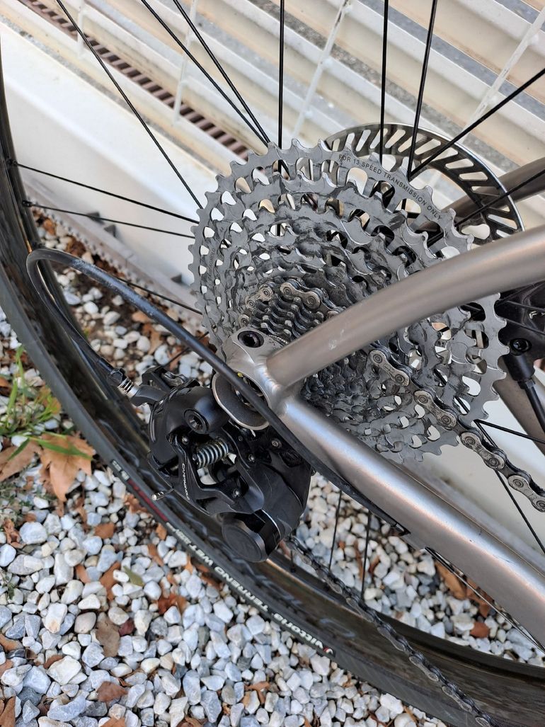 Used IS Passoni Custom Campagnolo Ekar 2025 Road & Gravel, Light Gray — image 10 of 15
