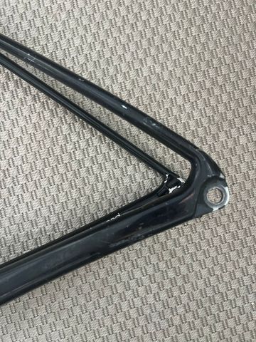 Used Giant TCR Advanced 2 Disc 2020 Frameset 2020 Road & Gravel, Black — image 8 of 17