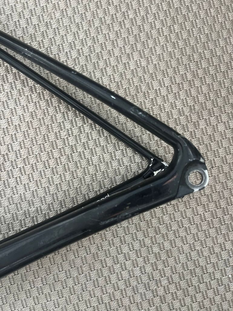 Used Giant TCR Advanced 2 Disc 2020 Frameset 2020 Road & Gravel, Black — image 8 of 17