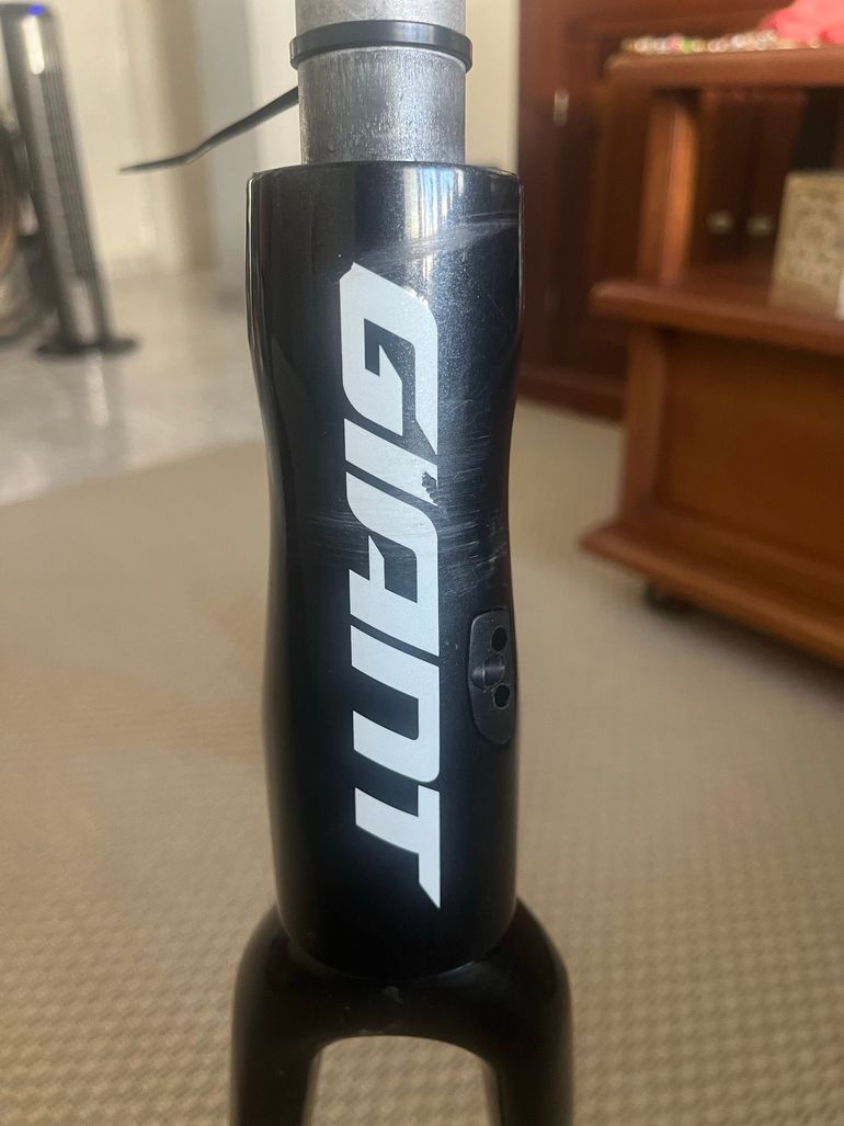 Used Giant TCR Advanced 2 Disc 2020 Frameset 2020 Road & Gravel, Black — image 5 of 17