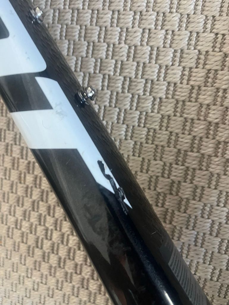 Used Giant TCR Advanced 2 Disc 2020 Frameset 2020 Road & Gravel, Black — image 10 of 17