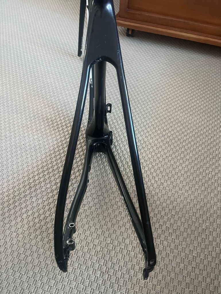 Used Giant TCR Advanced 2 Disc 2020 Frameset 2020 Road & Gravel, Black — image 6 of 17