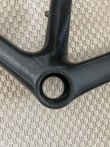 Used Giant TCR Advanced 2 Disc 2020 Frameset 2020 Road & Gravel, Black — image 3 of 17