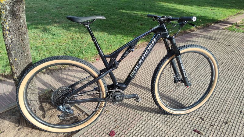 Used ROCKRIDER XC 920 S LTD with Power Meter and Dropper Post -29" Full Suspension Carbon- 2021 MTB