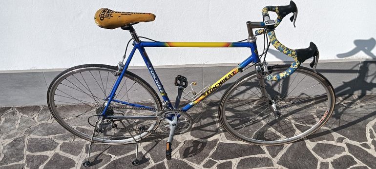 Used Fondriest Custom Campagnolo Record 1990 Road & Gravel, Blue — image 2 of 11
