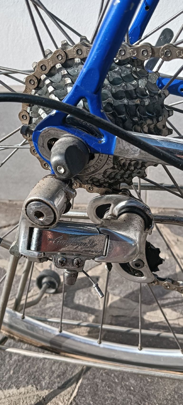 Used Fondriest Custom Campagnolo Record 1990 Road & Gravel, Blue — image 3 of 11
