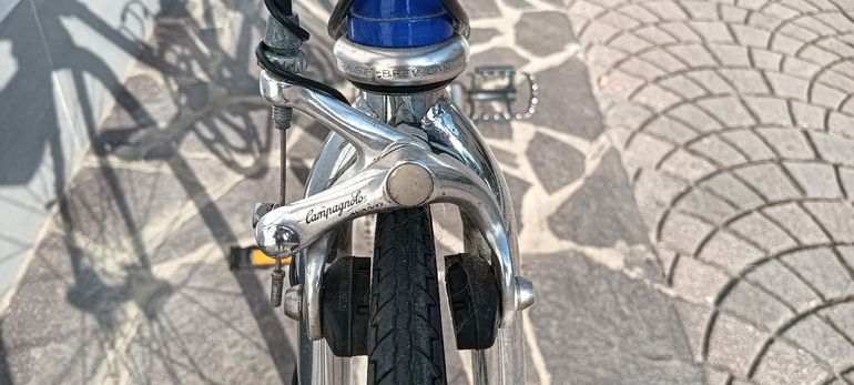 Used Fondriest Custom Campagnolo Record 1990 Road & Gravel, Blue — image 9 of 11