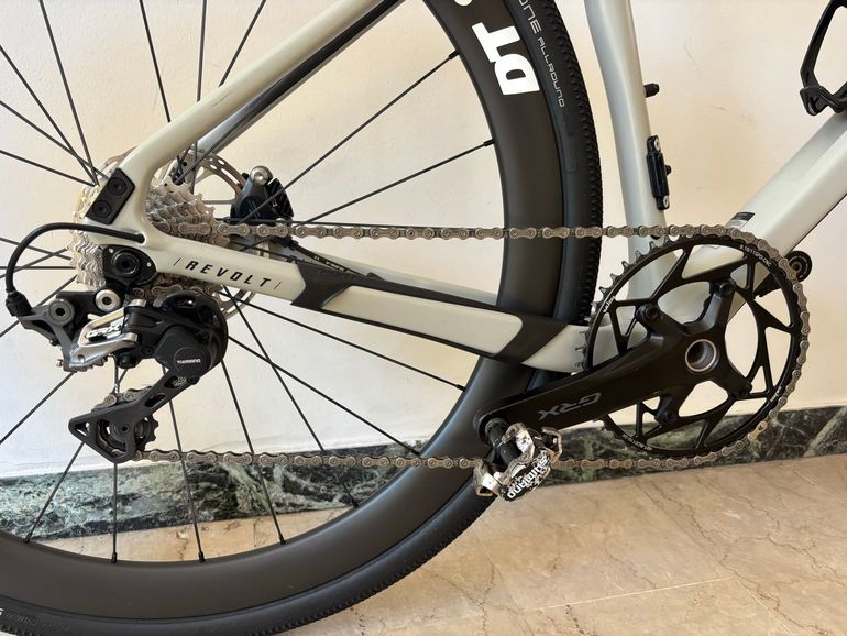 Gebrauchtes Giant revolt advanced 1 Custom Shimano GRX 2024 Road & Gravel, Hellgrau — Bild 5 von 6
