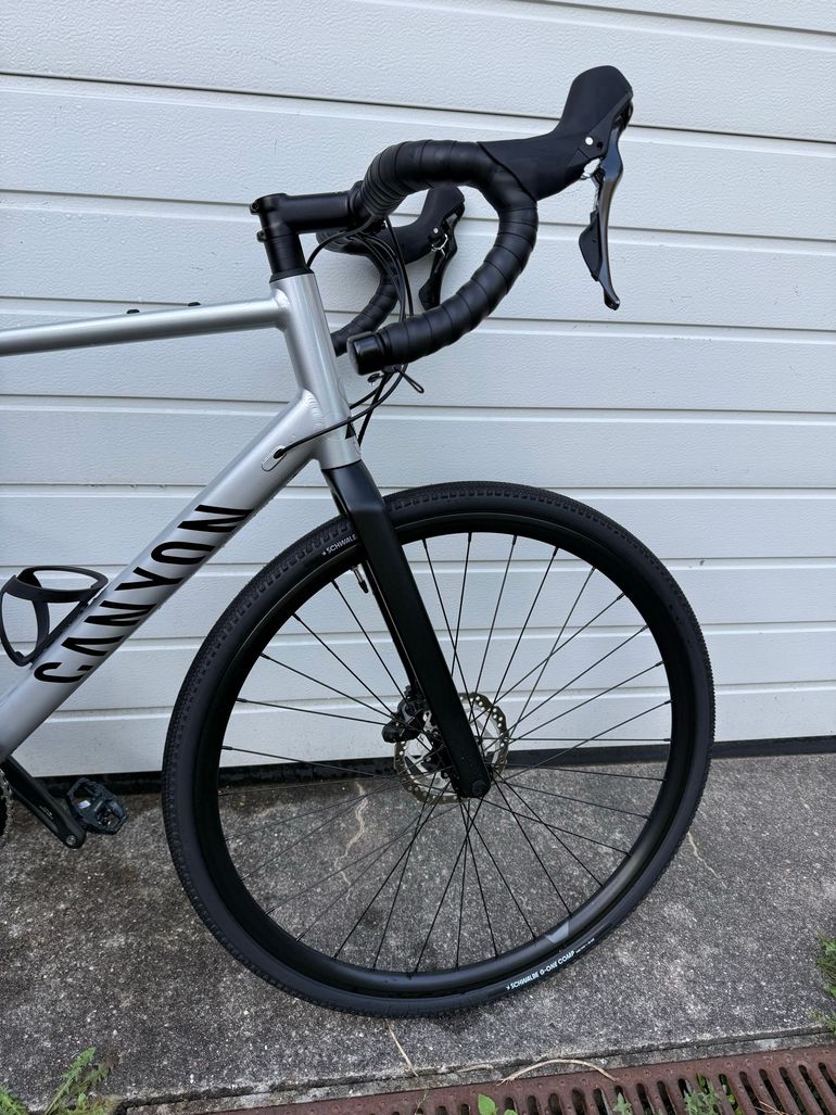 Used Canyon Endurace AllRoad 2025 2025 Road & Gravel, Light Gray — image 4 of 5