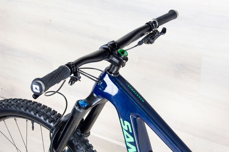 Used Santa Cruz Megatower C 2023 Mountainbike, Blue — image 14 of 16