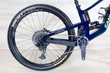 Used Santa Cruz Megatower C 2023 Mountainbike, Blue — image 3 of 16