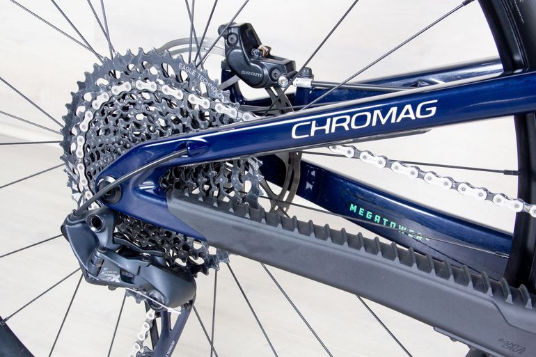 Used Santa Cruz Megatower C 2023 Mountainbike, Blue — image 7 of 16