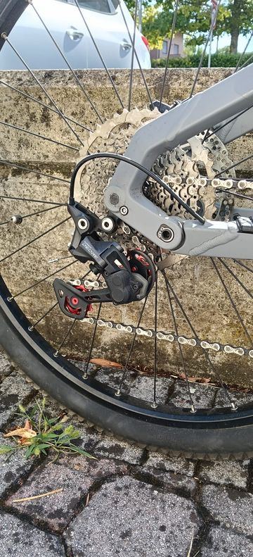 Used Haibike FullNine 4 2021 2021 Mountainbike, Light Gray, 29 — image 2 of 3