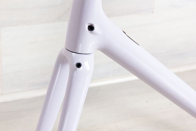 Used Specialized Aethos Frameset 2022 Road & Gravel, Light Gray — image 7 of 9