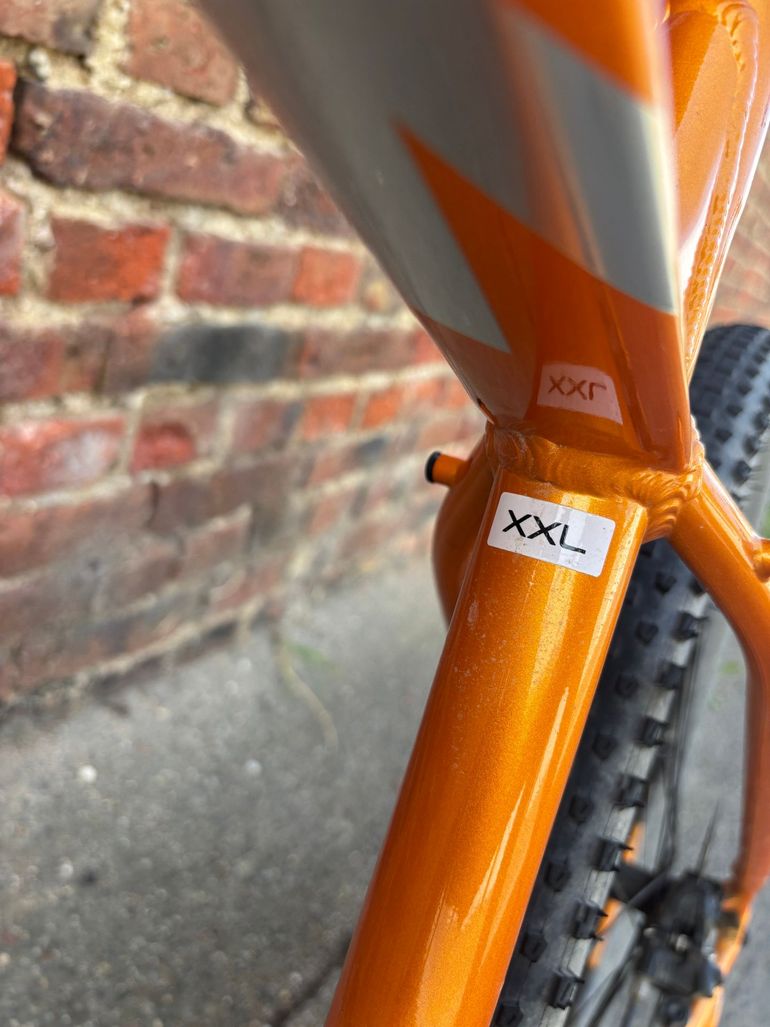 Used Trek X-Caliber 7 2021 2021 Mountainbike, Orange, 29 — image 9 of 21
