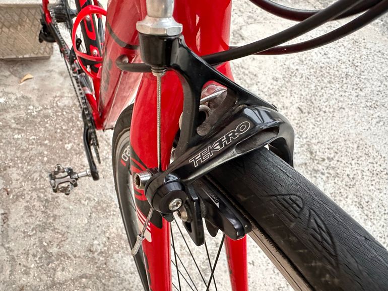 Gebrauchtes Cannondale Caad 8 2010 Road & Gravel, Rot — Bild 8 von 10