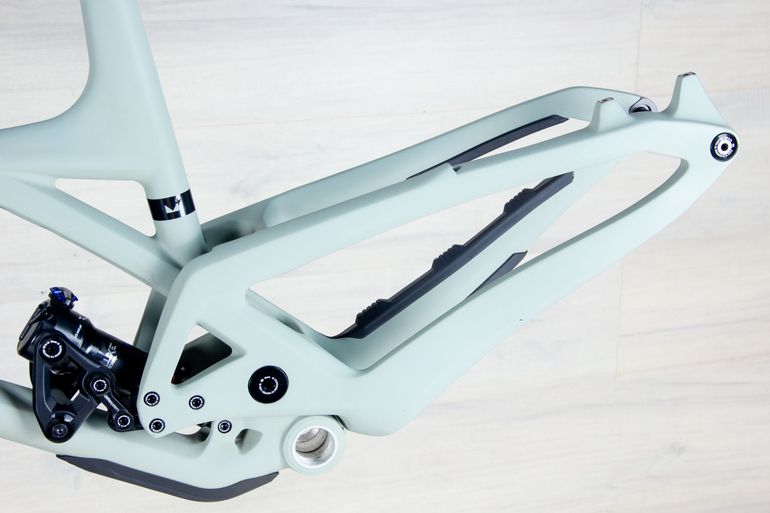 Used Evil Offering V3 LS Frameset 2022 Mountainbike, Light Gray — image 6 of 8