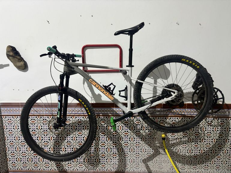 Used Cannondale Trail SL 1 2024 2024 Mountainbike, Light Gray — image 8 of 9