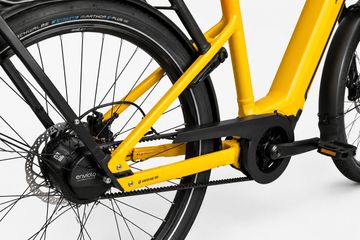 Used VELO DE VILLE SEB 990 PRO – Bosch CX – 800 Wh – Enviolo AUTOMATiQ – Gates 2025 Urban, Orange — image 5 of 8